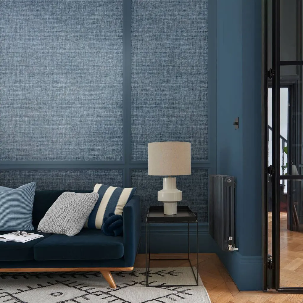 Sanctuary Texture Wallpaper - Blue