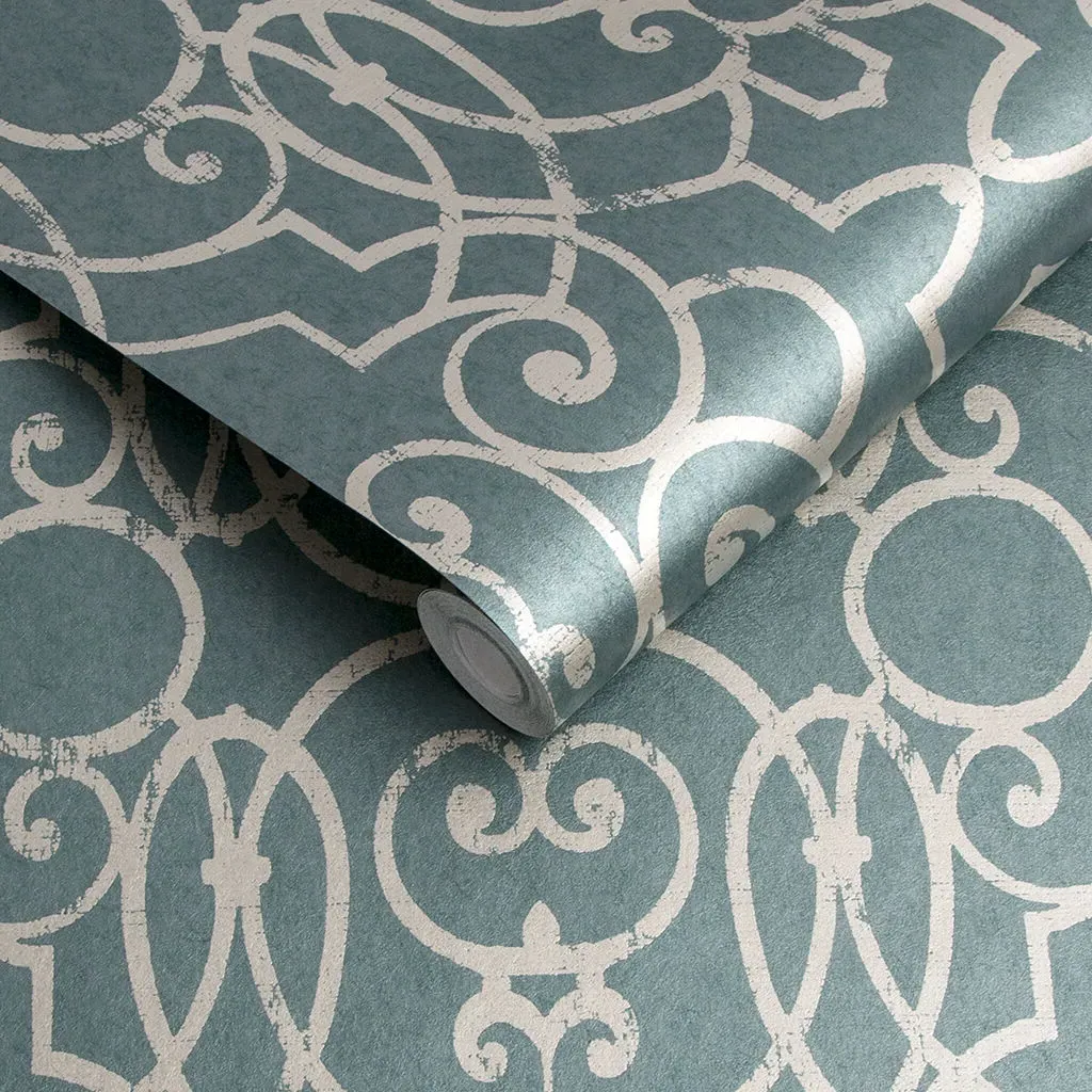 Shoji Jade Wallpaper - Green