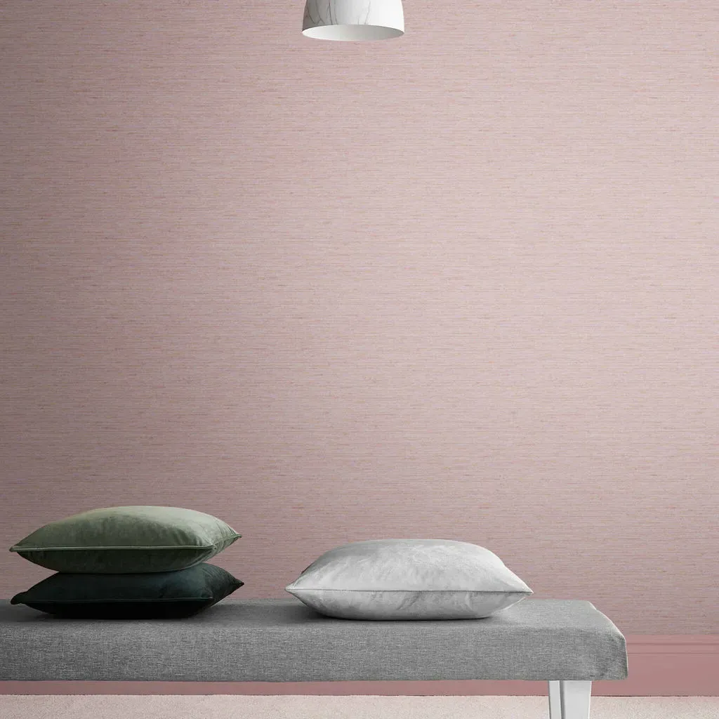 Silk Texture Wallpaper - Blush