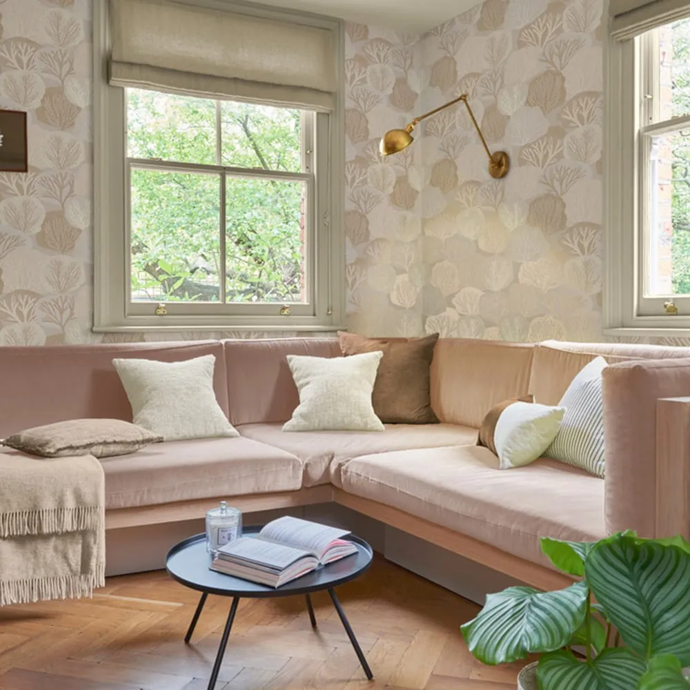 Twyla Warm Tree Wallpaper - Rose Gold