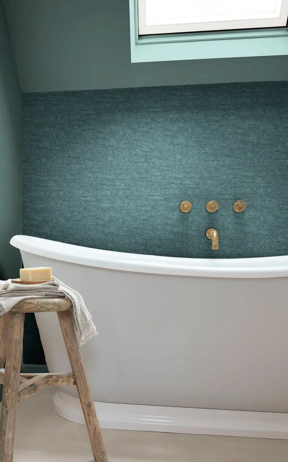 Vincenzo Wallpaper - Teal