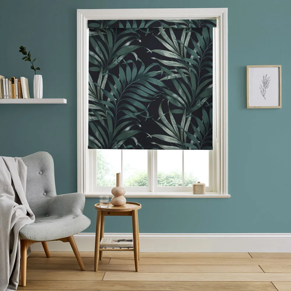 Yasuni Midnight Made to Measure Roller Blind - Blue