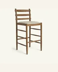 Tiga Counter Stool - White Oak, Paper Cord