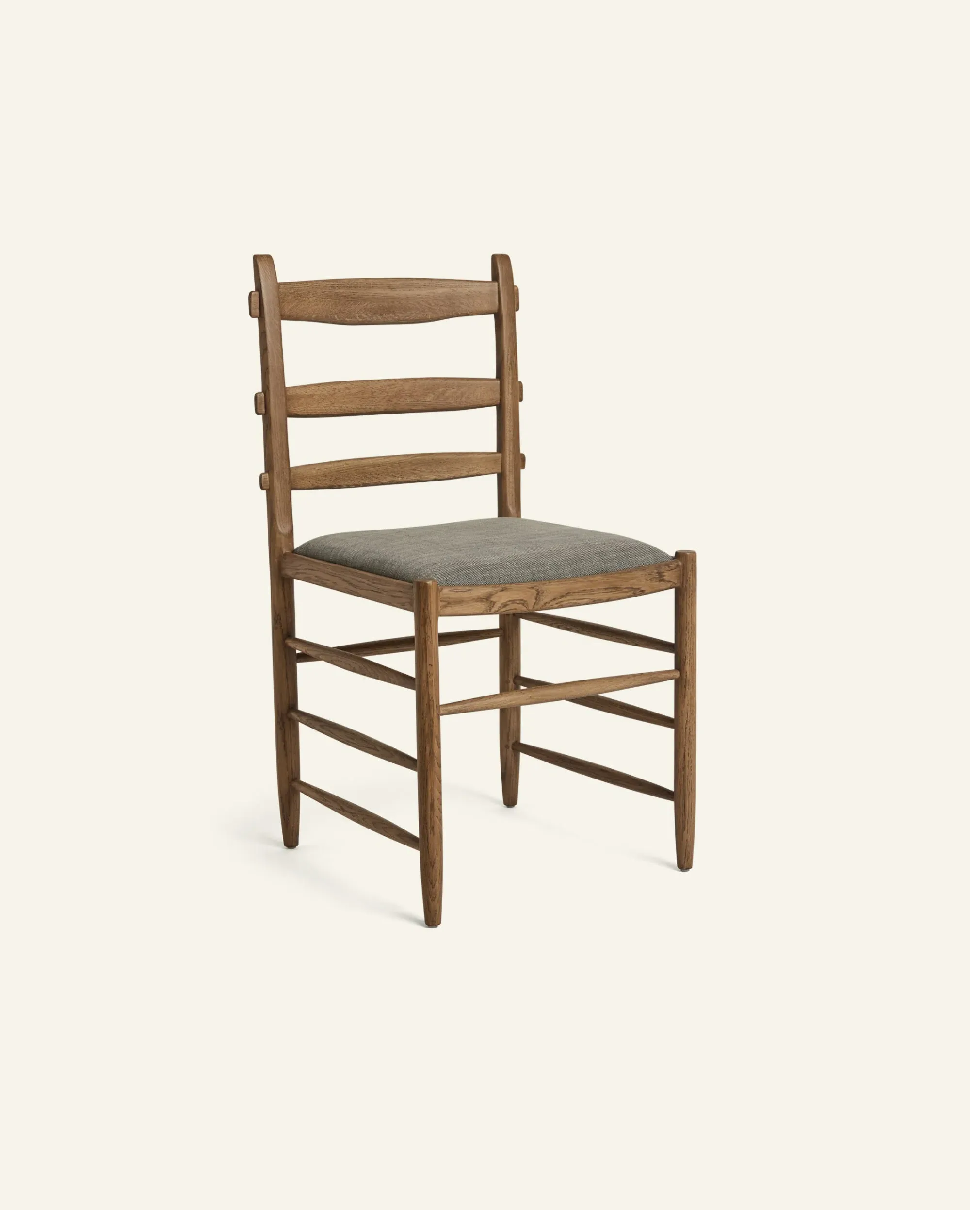 Tiga Dining Chair - Slate, White Oak