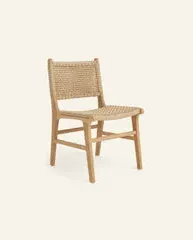 Hati Home Dining Chair - Outdoor Synthetic, Teak