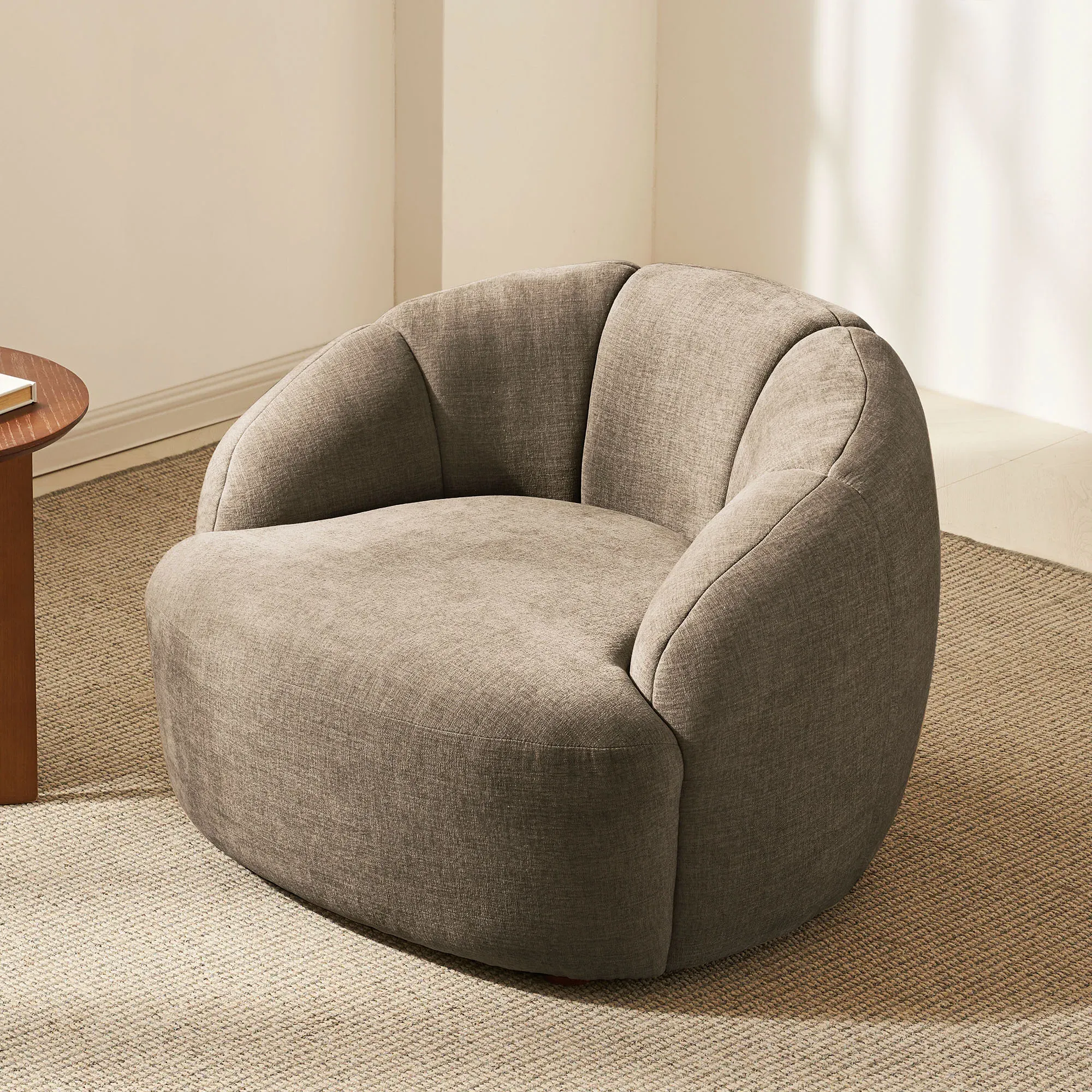 Brisa 35 Accent Chair Spill-Resistant - Brown, Cotton product