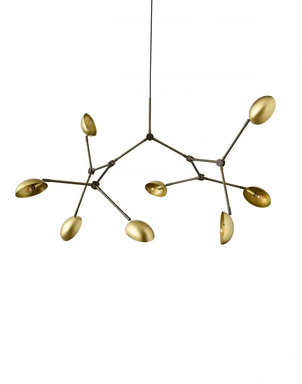 Drop Pendant Chandelier - Brass image