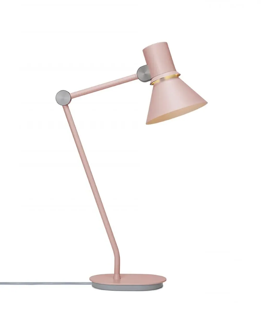 Adjustable Desk Lamp with Switch - Black