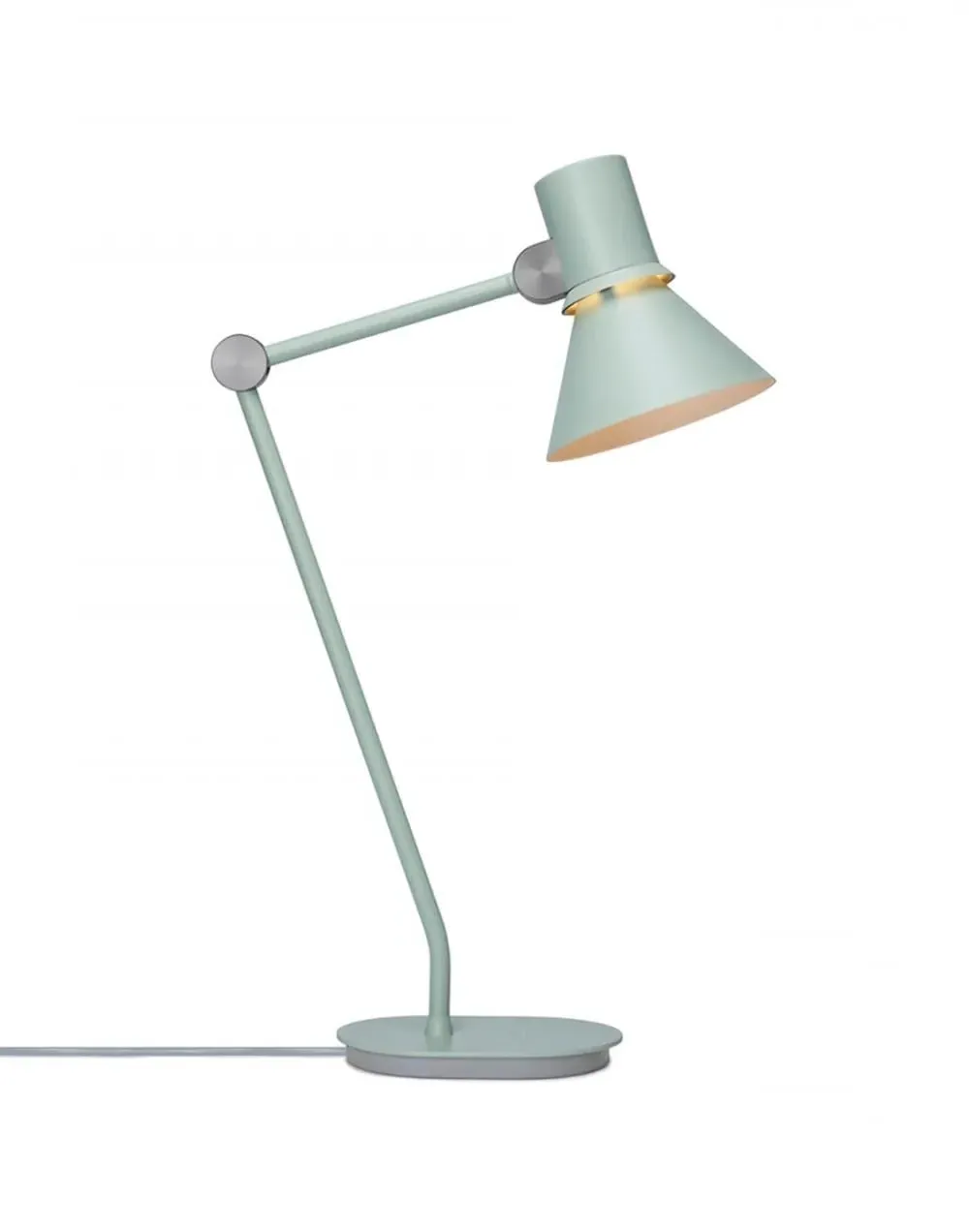 Adjustable Desk Lamp with Switch - Grey