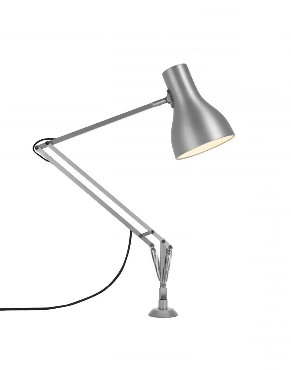 Desk Lamp with Clamp Base - Black, Metal