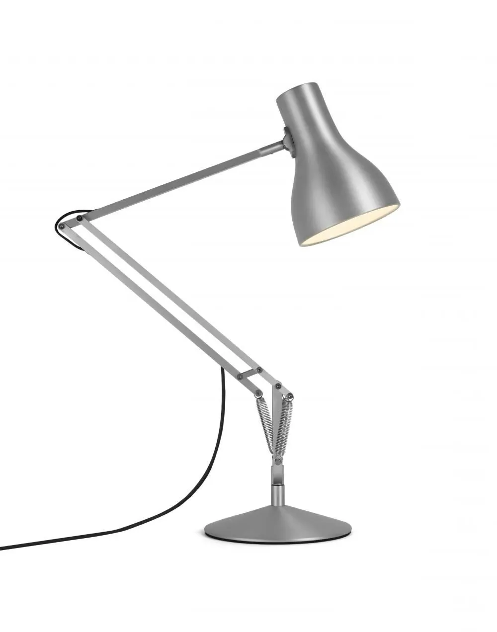 Desk Lamp with Clamp Base - Grey, Metal