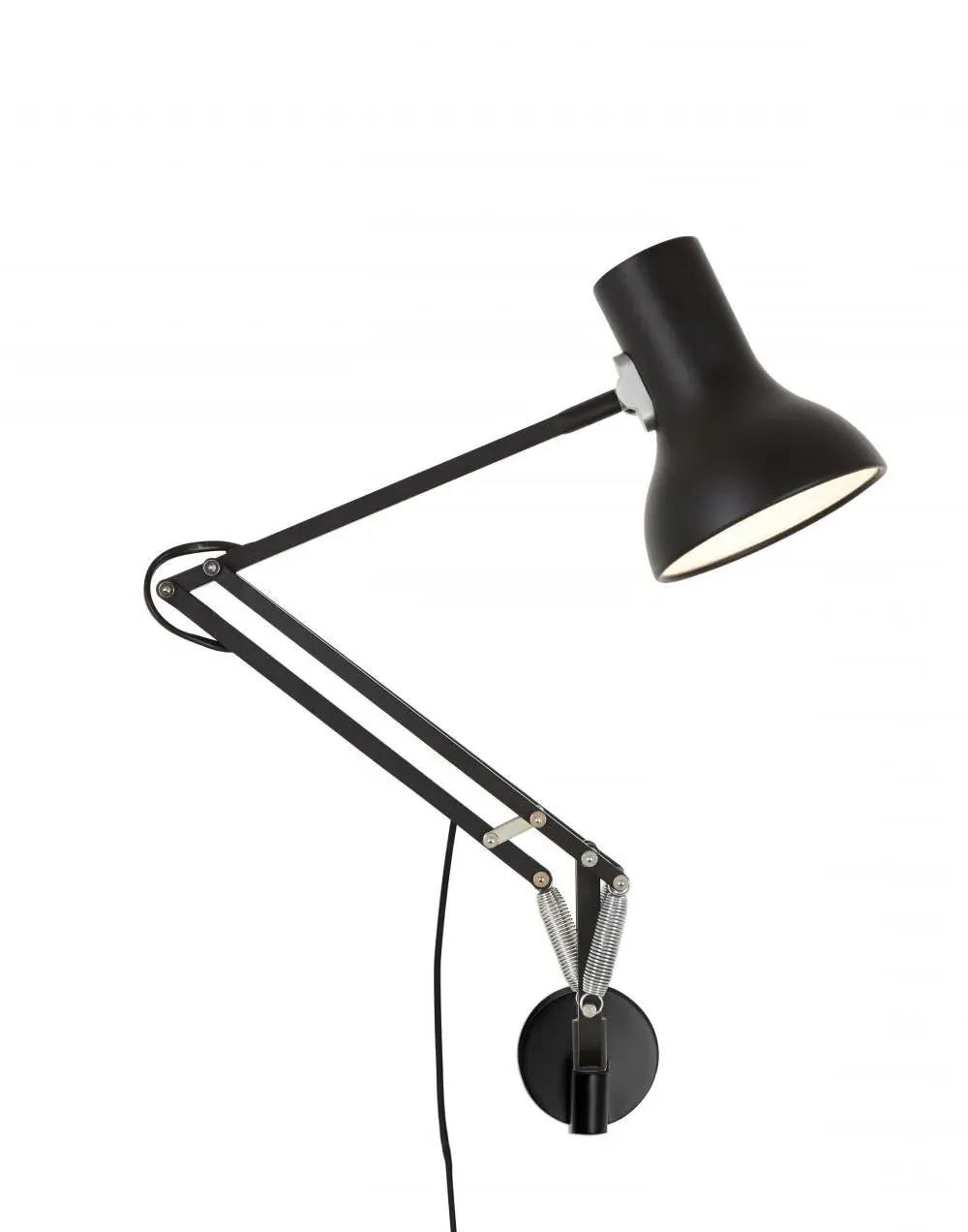 Extending Wall Lamp - Silver