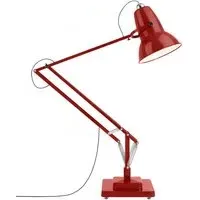 Giant Floor Lamp with Adjustable Arm - Red