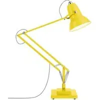 Giant Floor Lamp with Adjustable Arm - Yellow