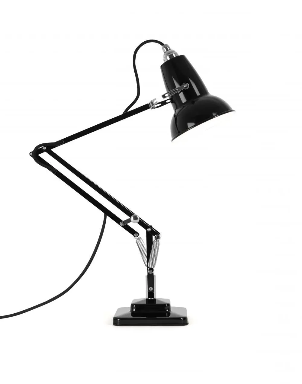 Mini Adjustable Desk Lamp - White, Metal