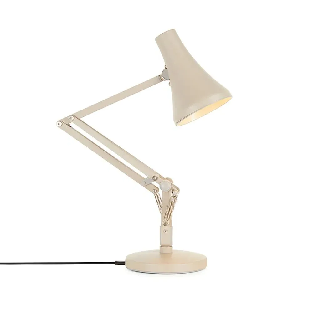 Mini Desk Lamp with LED - Beige image