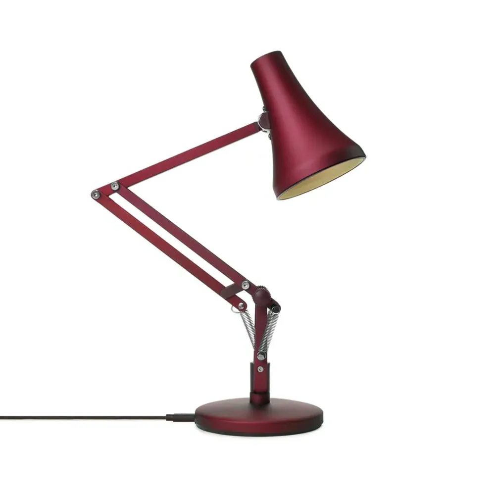 Mini Desk Lamp with LED - Red