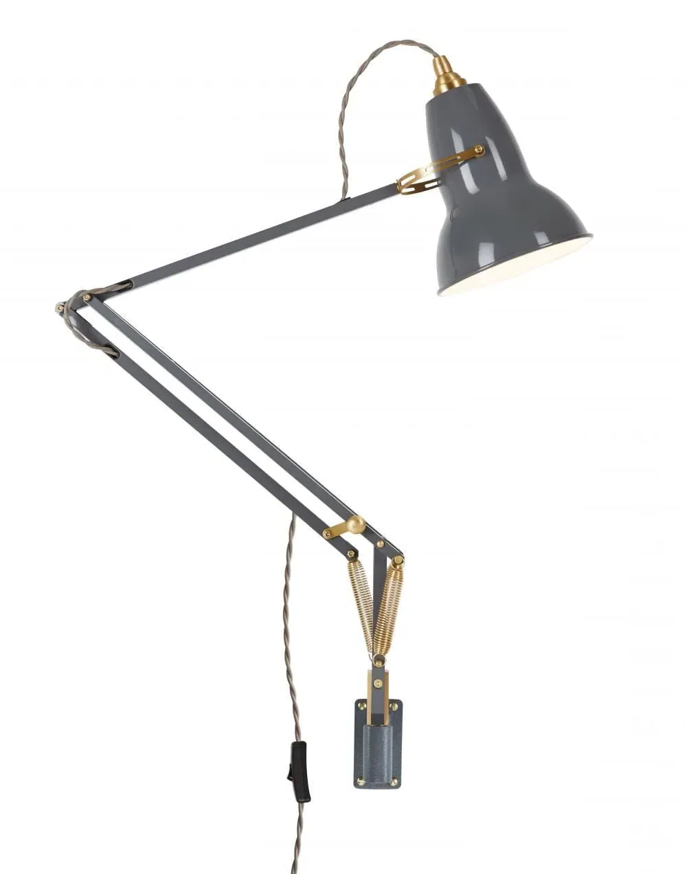 Original 1227 Extended Wall Lamp - Elephant Grey