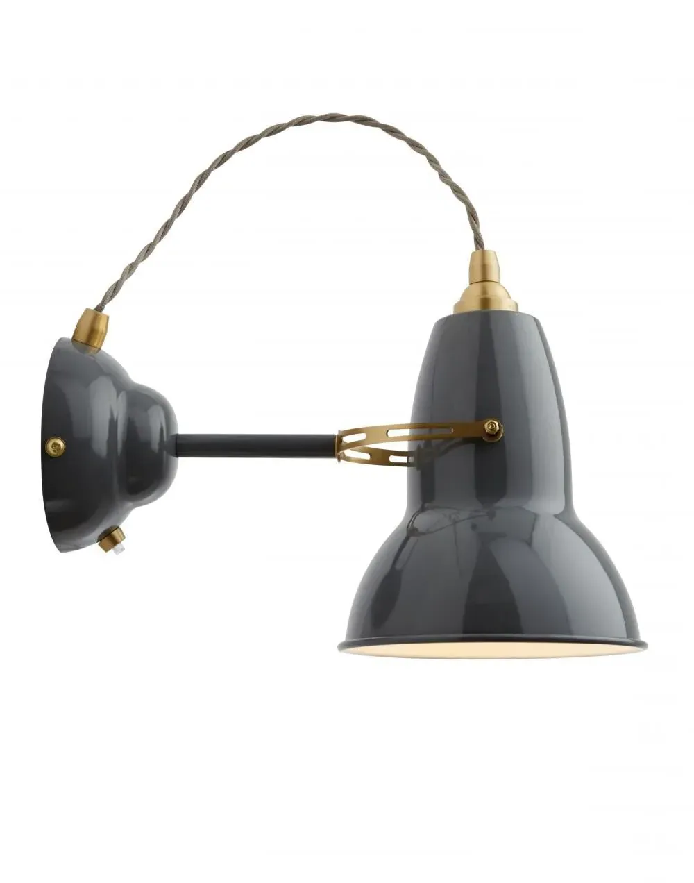 Original 1227 Mini Short Wall Light - Jet Black