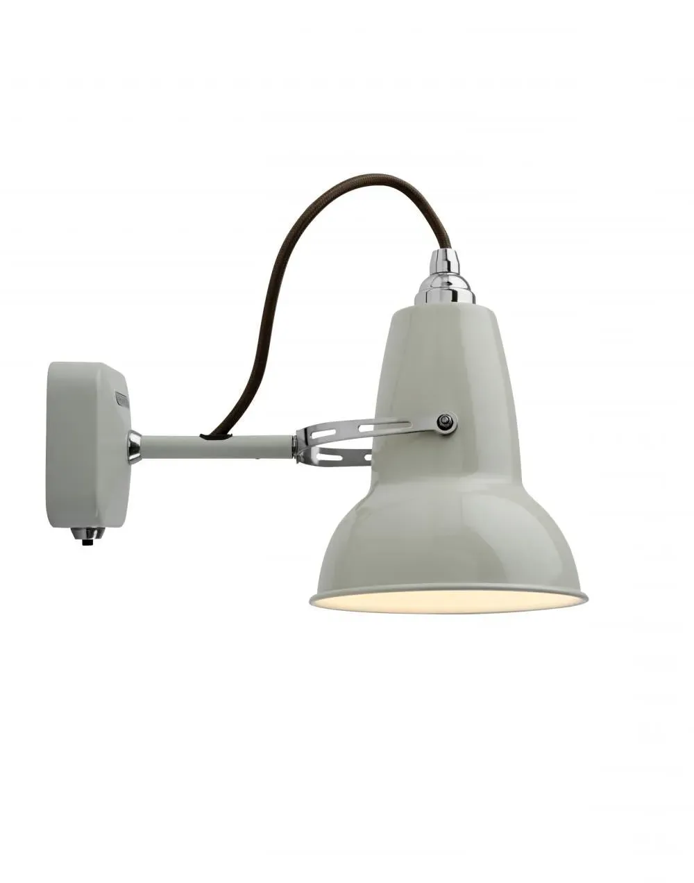 Original 1227 Mini Short Wall Light - Linen White