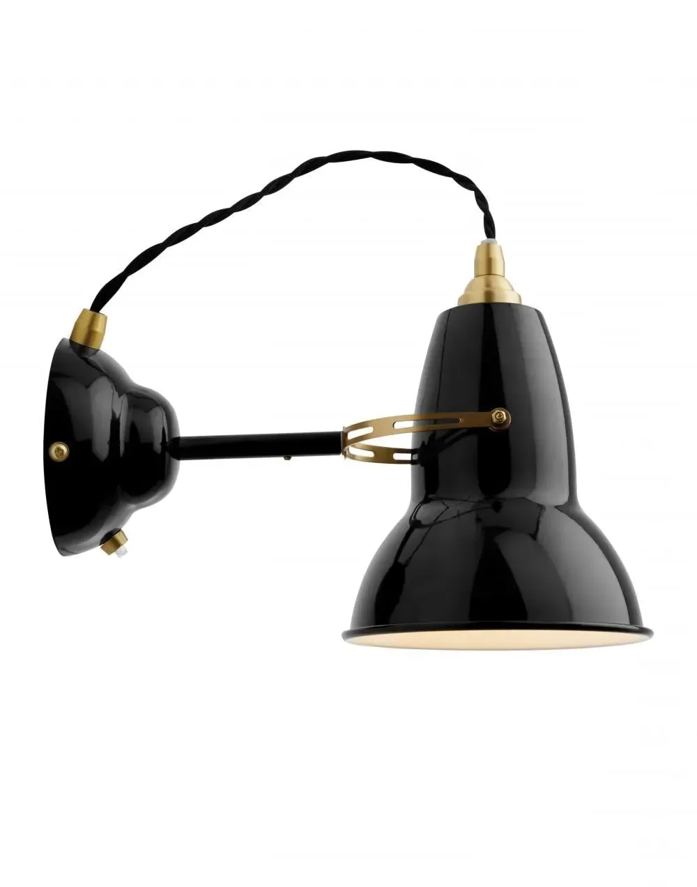 Original 1227 Short Wall Light - Jet Black