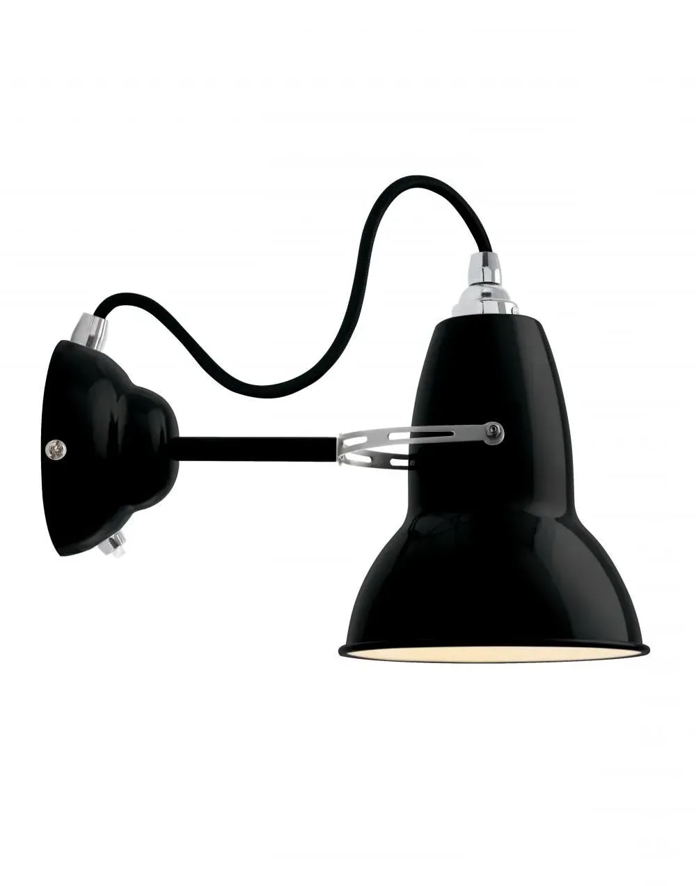 Original 1227 Short Wall Light - Jet Black