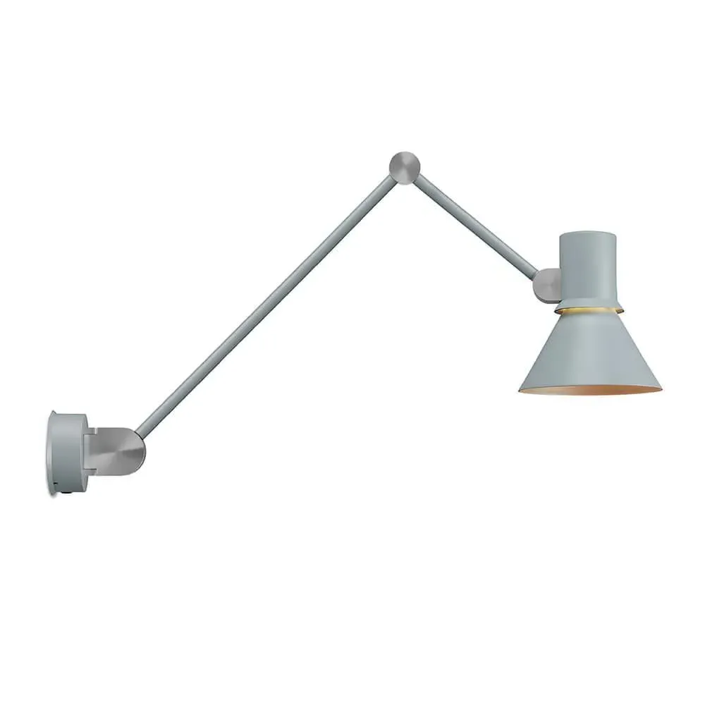 Triple Wall Light with Adjustable Shades - Grey