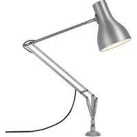 Type 75 Desk Lamp with Desk Insert - Silver Lustre