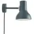 Type 75 Mini Wall Light with Switch - Slate Grey