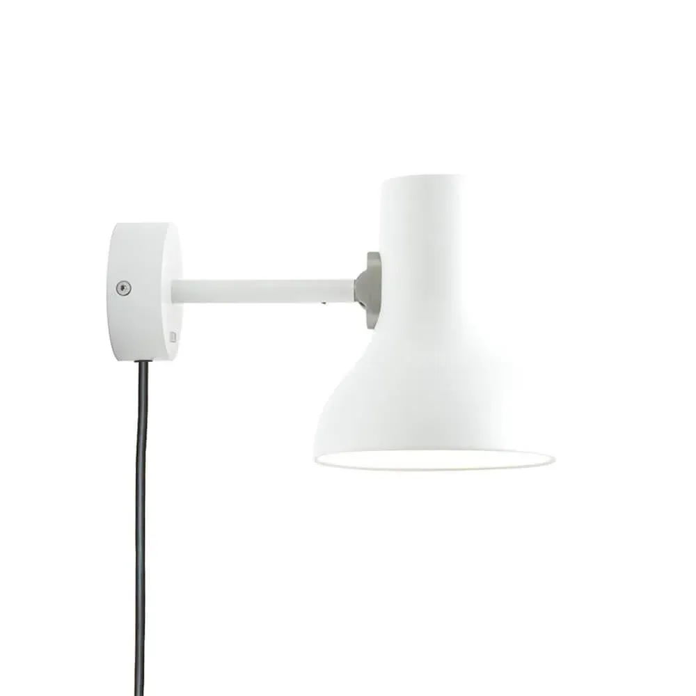 Type 75 Wall Light with Switch - Jet Black