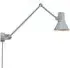 Type 80 W3 Wall Light with Plug Switch Cable - Grey Mist