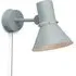 Type 80 Wall Light with Plug Switch Cable - Grey Mist