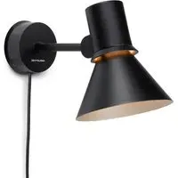 Type 80 Wall Light with Plug Switch Cable - Matte Black