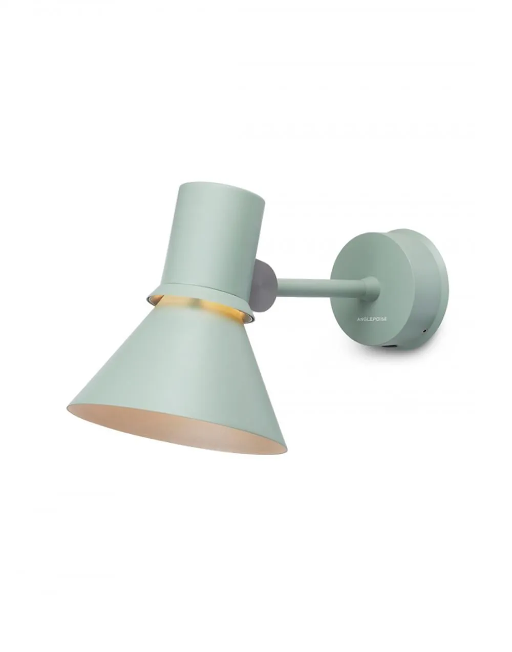 Wall Light with Switch - Grey, Metal