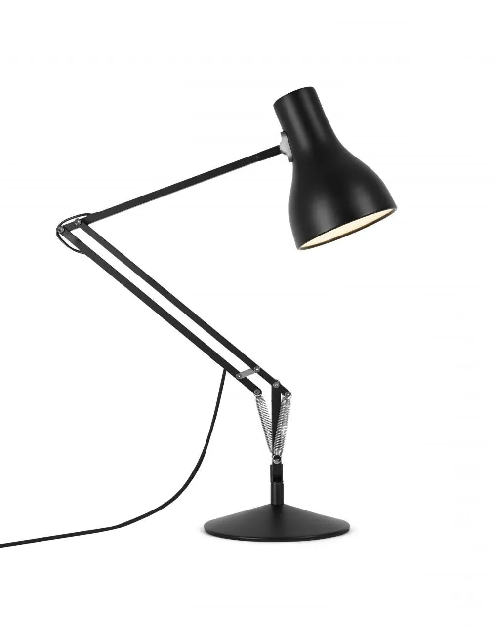 Weighted Base Desk Lamp - Black, Metal
