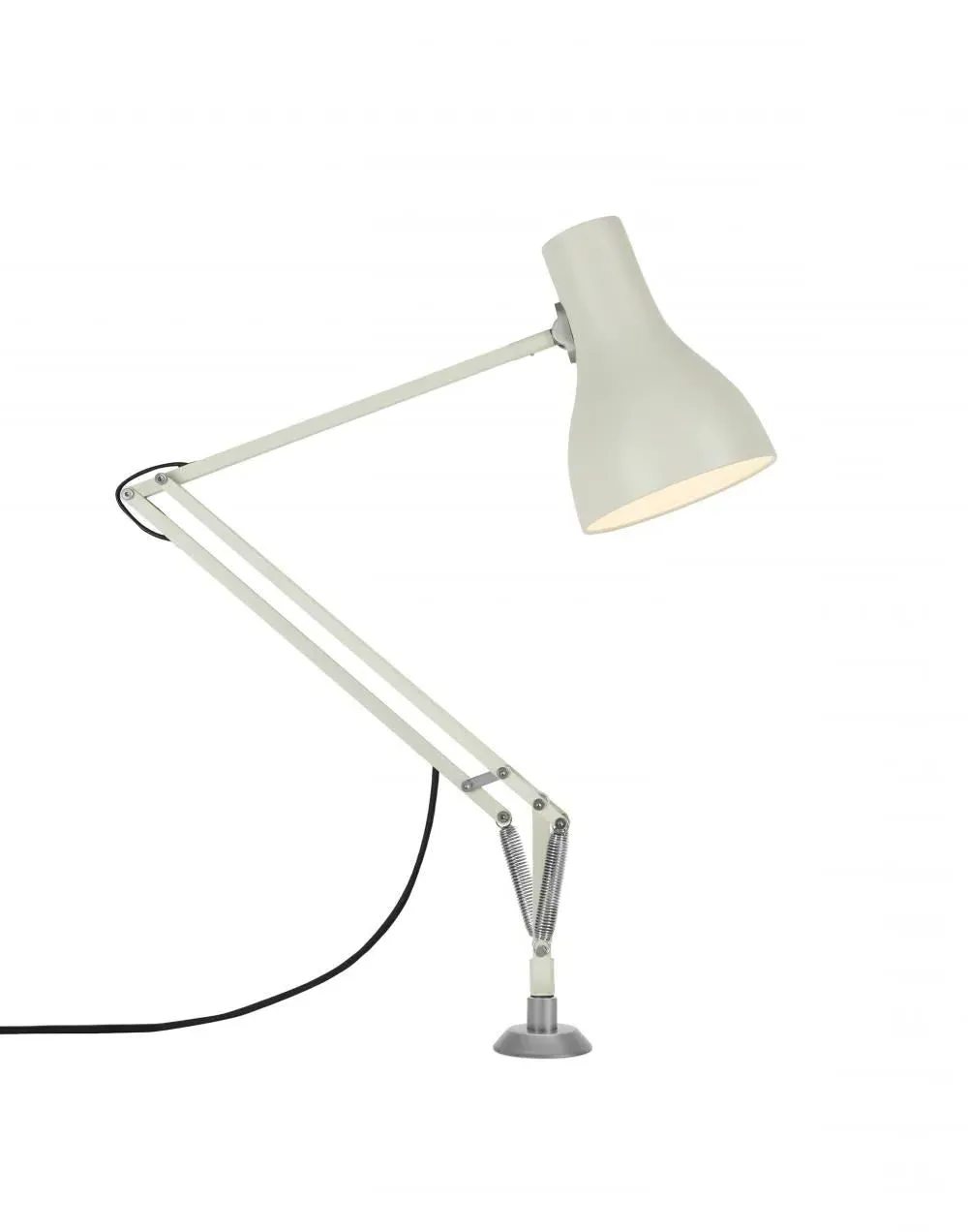 Weighted Base Desk Lamp - White, Metal