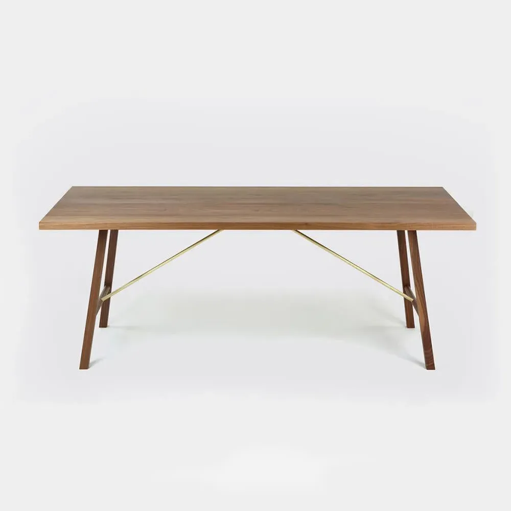 1.8m Dining Table - Ash, Solid Wood