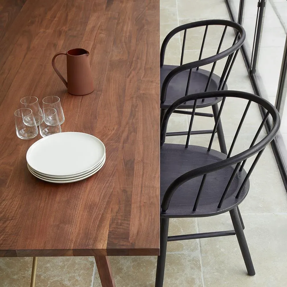 2m Dining Table - Ash, Solid Wood