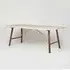 2m Dining Table - Ash, Solid Wood