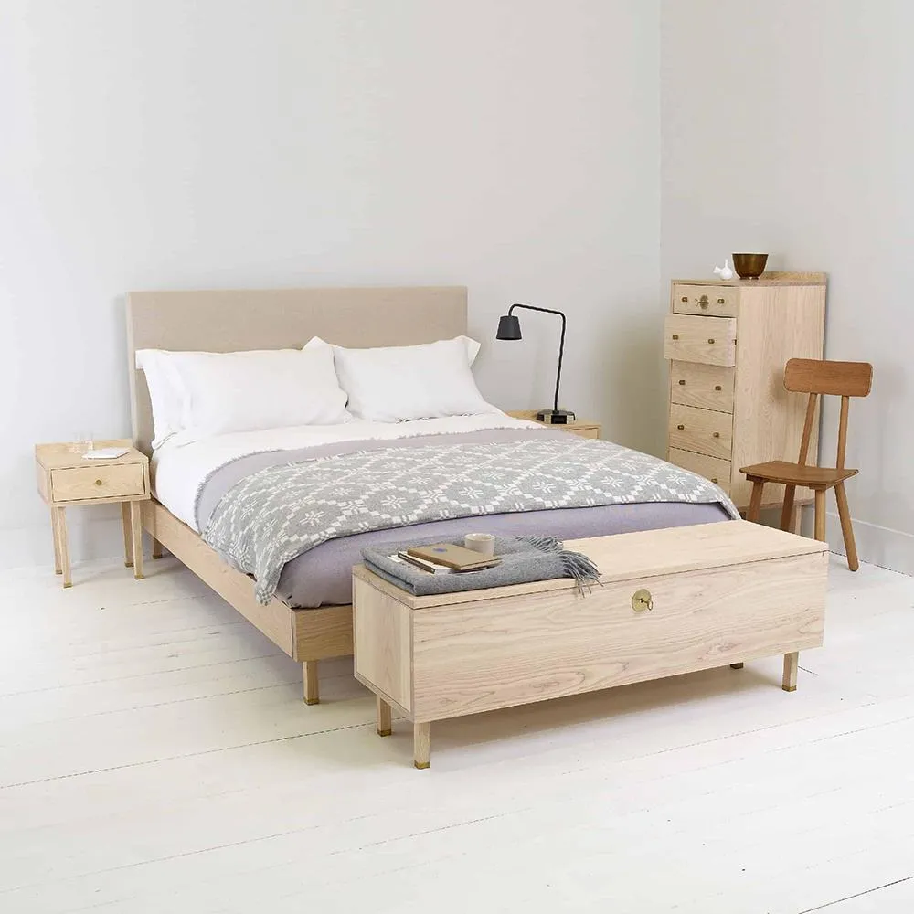 5-Drawer Tallboy with Lock - Wood