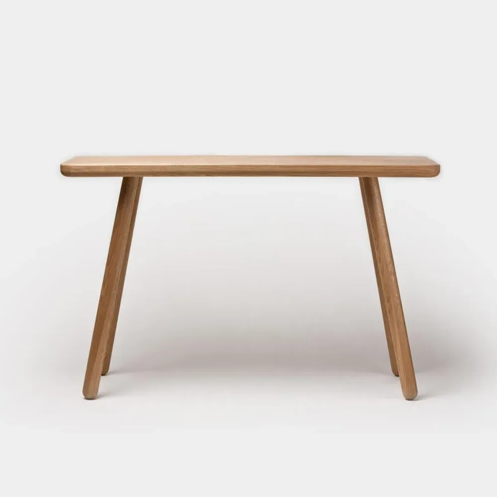 Console Table - Oak, Solid Wood image