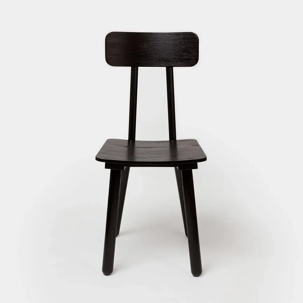 Dining Chair - Black, Ash Wood image