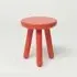 Kids Stool One 3-Legged Stool - Red