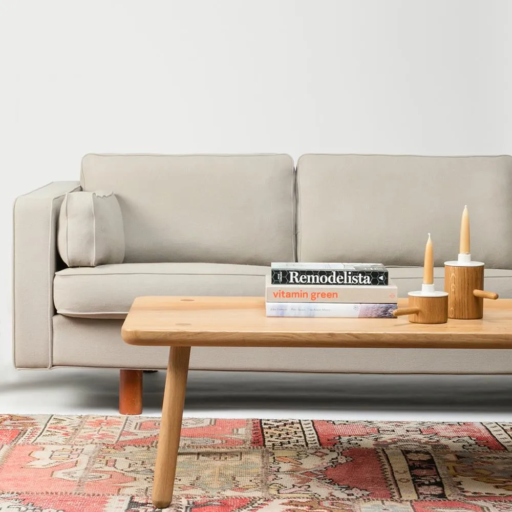 Rectangular Coffee Table - Black, Oak