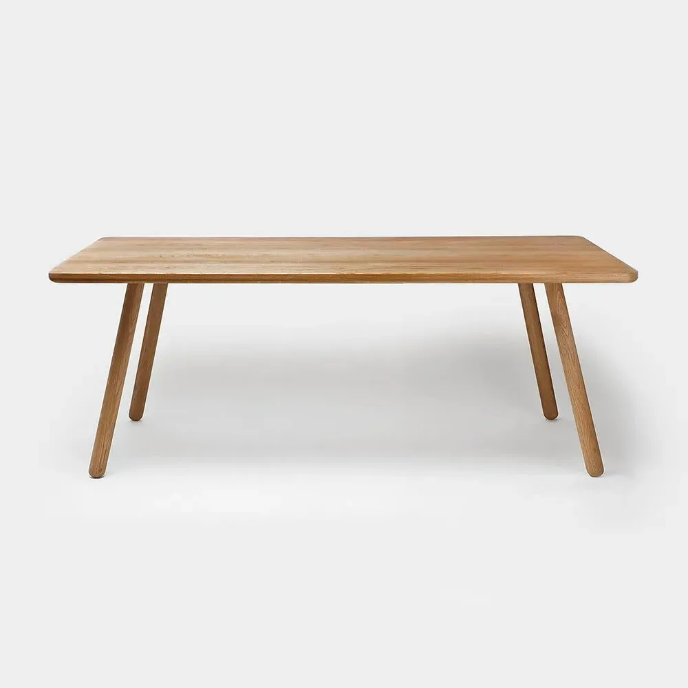 Rectangular Dining Table - Oak, Solid Wood