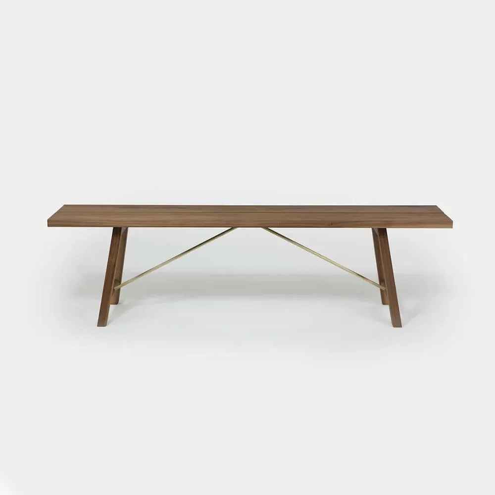 Seating Bench Two 1.8m - Walnut, Ash