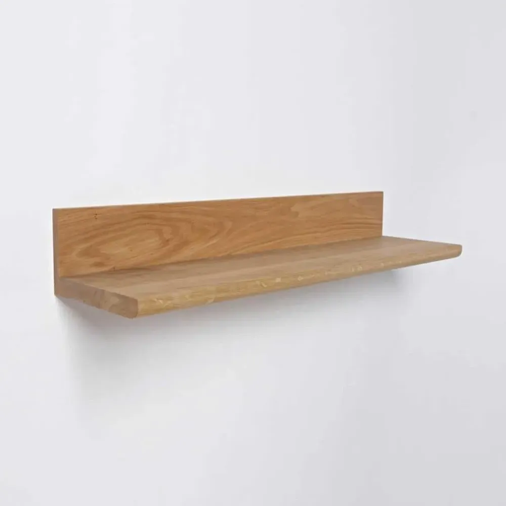 Shelf One Large Wall Shelf - Oak image
