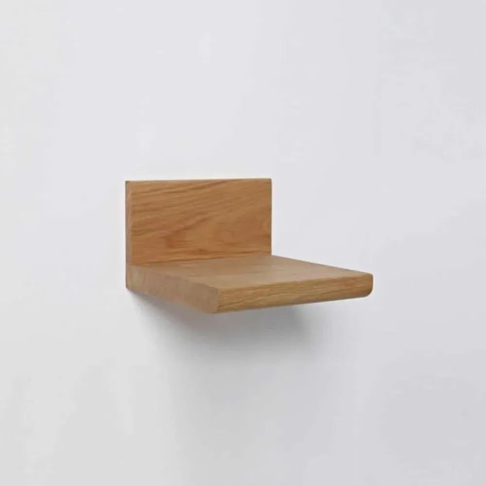 Shelf One Small Wall Shelf - Oak