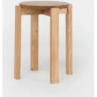 Stool Four Stacking Stool - Oak