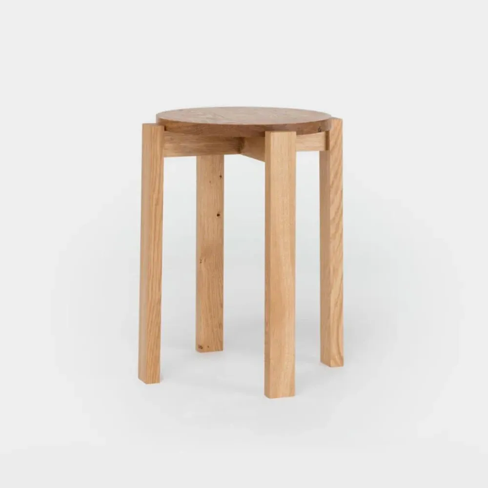 Stool Four Stacking Stool - Oak image